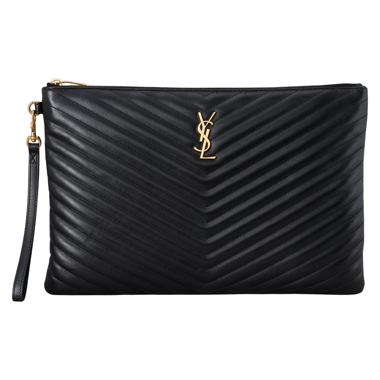 YVES SAINT LAURENT(USED)생로랑 440222 모노그램 클러치 라지